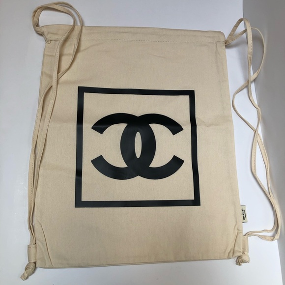 CHANEL Handbags - Chanel Cream Backpack 🌸Beauty Gift with Purchase NWOT